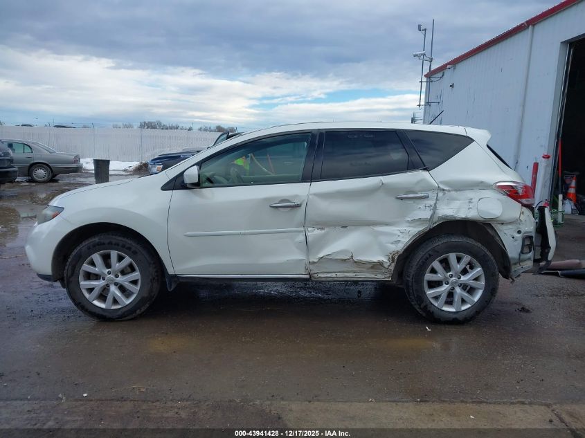 2011 Nissan Murano S VIN: JN8AZ1MU4BW069100 Lot: 43941428