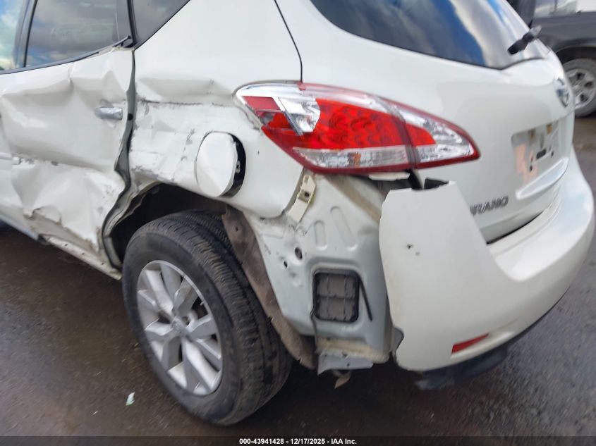 2011 Nissan Murano S VIN: JN8AZ1MU4BW069100 Lot: 43941428