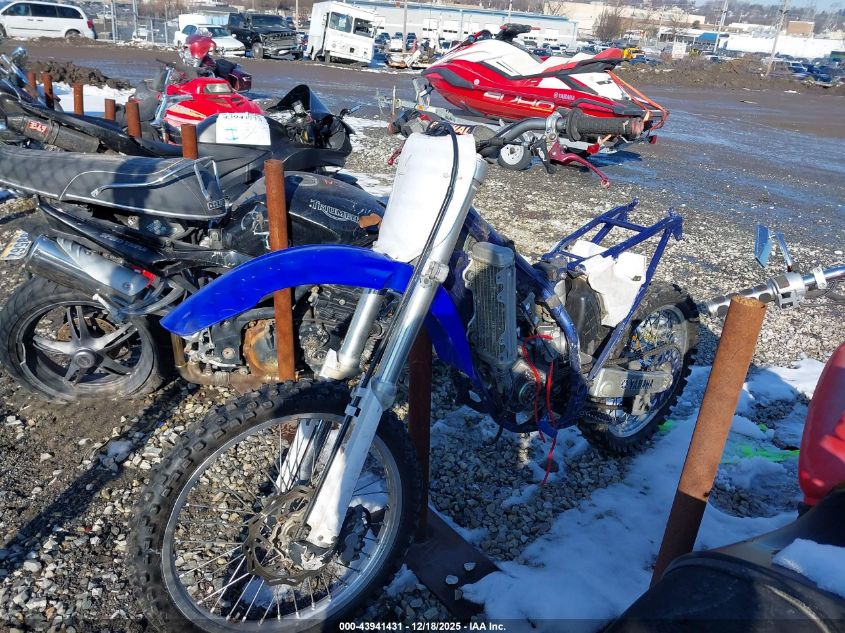 2001 Yamaha Yz125 VIN: JYACE08C01A003355 Lot: 43941431