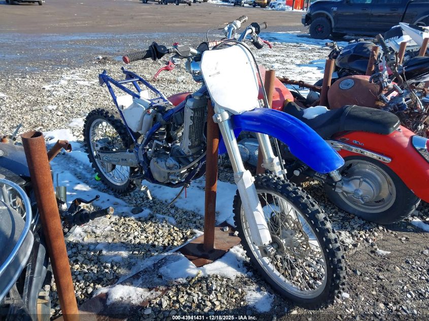 2001 Yamaha Yz125 VIN: JYACE08C01A003355 Lot: 43941431