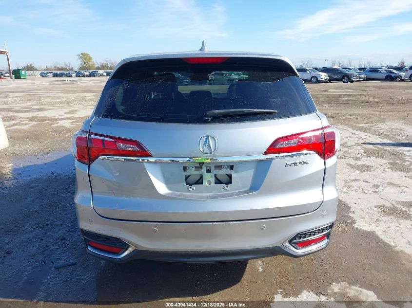 2017 Acura Rdx Advance Package VIN: 5J8TB3H71HL015192 Lot: 43941434