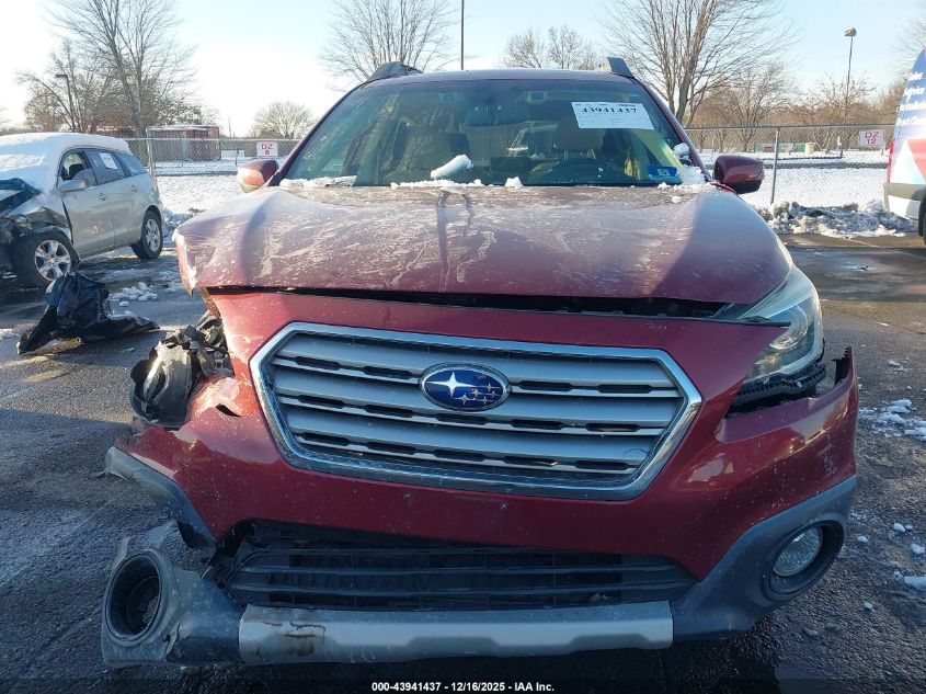 2016 Subaru Outback 2.5I Limited VIN: 4S4BSANC9G3313743 Lot: 43941437