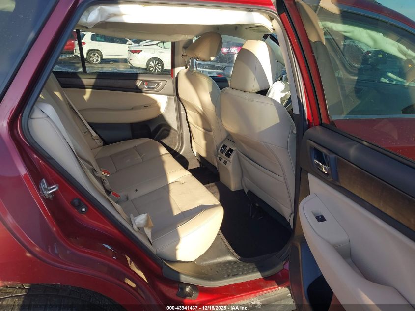 2016 Subaru Outback 2.5I Limited VIN: 4S4BSANC9G3313743 Lot: 43941437