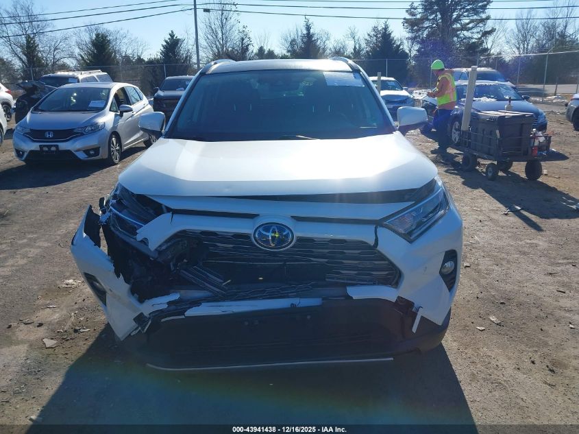 2020 Toyota Rav4 Hybrid Limited VIN: JTMDWRFV5LD539220 Lot: 43941438