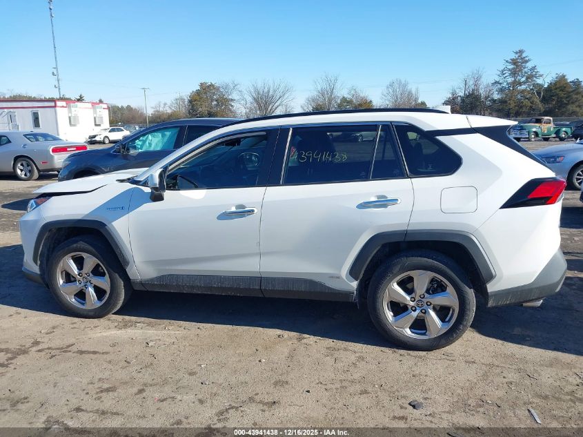 2020 Toyota Rav4 Hybrid Limited VIN: JTMDWRFV5LD539220 Lot: 43941438