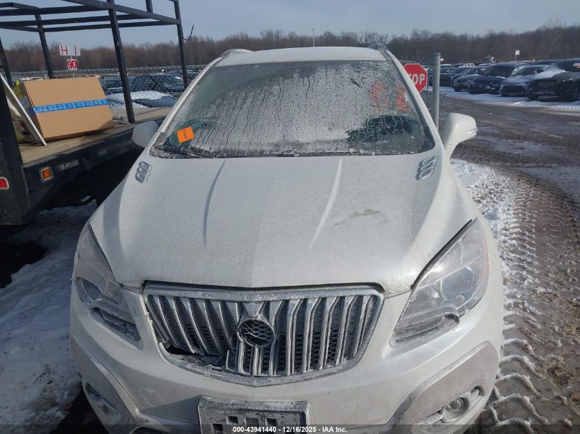 2015 Buick Encore Leather VIN: KL4CJCSB1FB227358 Lot: 43941440