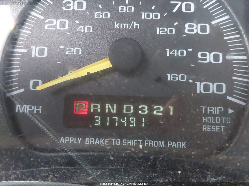 2000 Chevrolet Astro VIN: 1GNDM19W0YB182440 Lot: 43941445