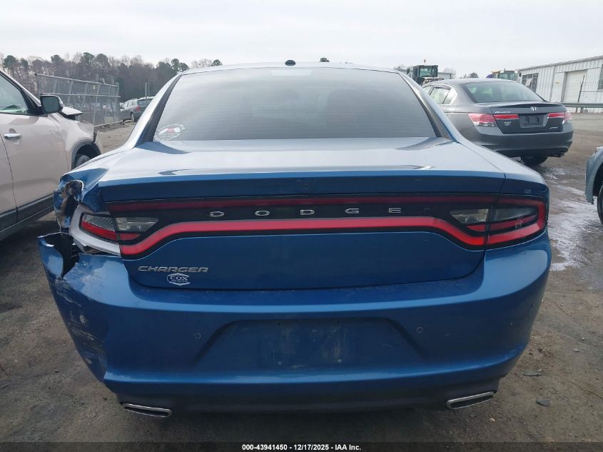 2022 Dodge Charger Sxt Rwd VIN: 2C3CDXBGXNH243505 Lot: 43941450