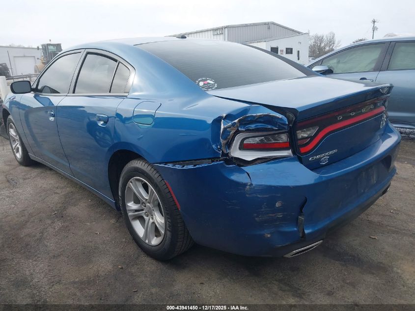 2022 Dodge Charger Sxt Rwd VIN: 2C3CDXBGXNH243505 Lot: 43941450