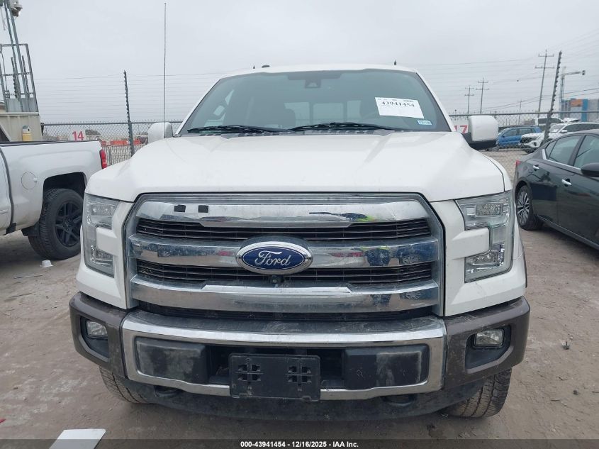 2015 Ford F-150 King Ranch VIN: 1FTEW1EG2FFA10003 Lot: 43941454