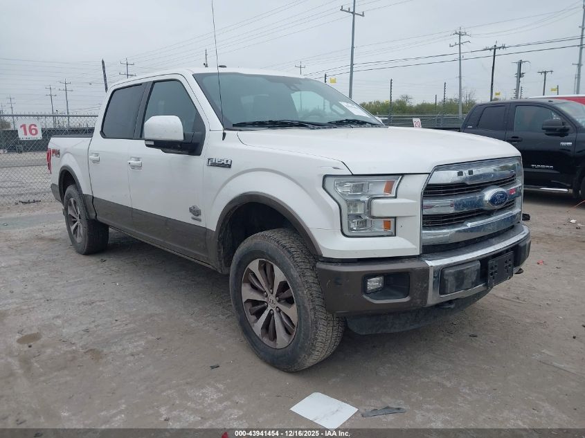2015 Ford F-150 King Ranch VIN: 1FTEW1EG2FFA10003 Lot: 43941454