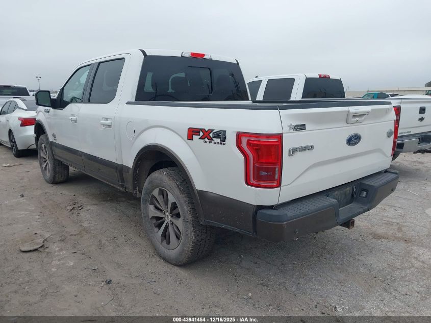 2015 Ford F-150 King Ranch VIN: 1FTEW1EG2FFA10003 Lot: 43941454