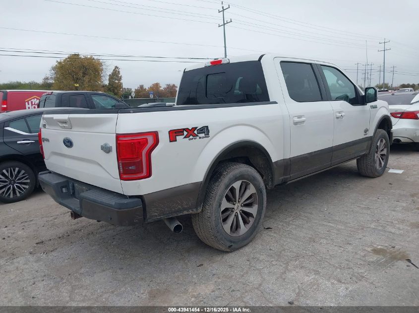 2015 Ford F-150 King Ranch VIN: 1FTEW1EG2FFA10003 Lot: 43941454