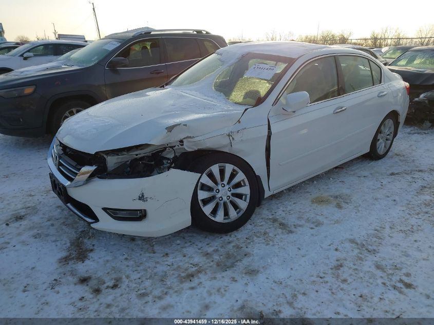 2013 Honda Accord Ex-L V-6 VIN: 1HGCR3F86DA001009 Lot: 43941459