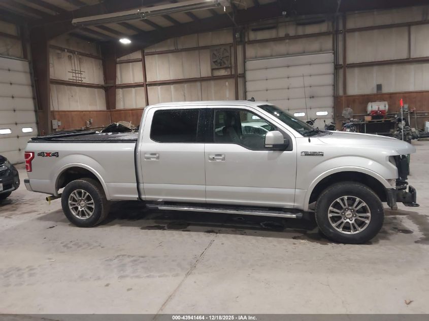 2019 Ford F-150 Lariat VIN: 1FTFW1E5XKFC59596 Lot: 43941464