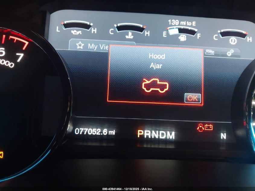 2019 Ford F-150 Lariat VIN: 1FTFW1E5XKFC59596 Lot: 43941464