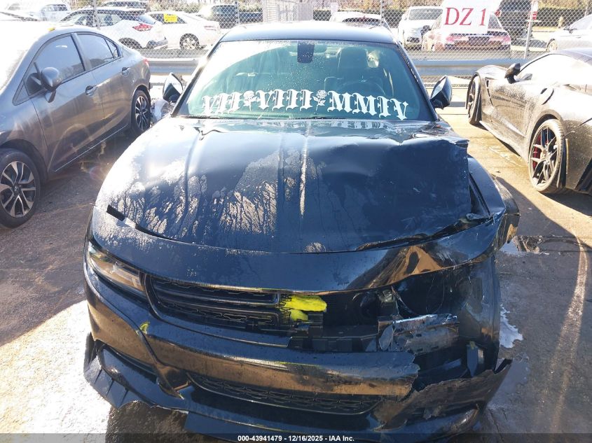 2019 Dodge Charger Sxt Rwd VIN: 2C3CDXBG7KH753192 Lot: 43941479