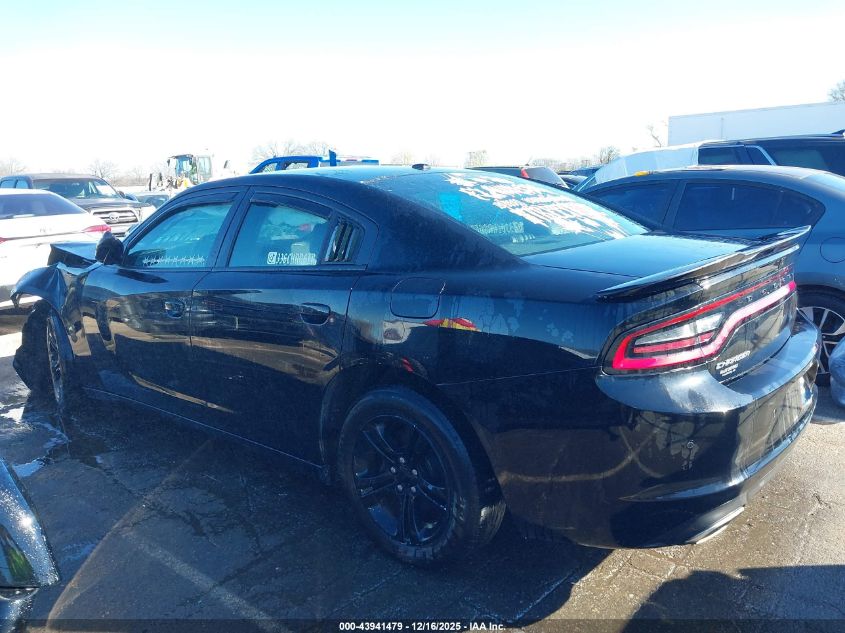 2019 Dodge Charger Sxt Rwd VIN: 2C3CDXBG7KH753192 Lot: 43941479