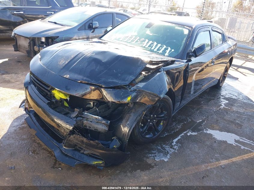 2019 Dodge Charger Sxt Rwd VIN: 2C3CDXBG7KH753192 Lot: 43941479