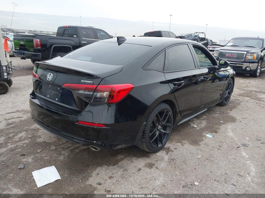 VIN 2HGFE2F55NH608921 2022 HONDA CIVIC SPORT