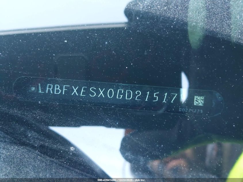 2016 Buick Envision Premium I VIN: LRBFXESX0GD215179 Lot: 43941486