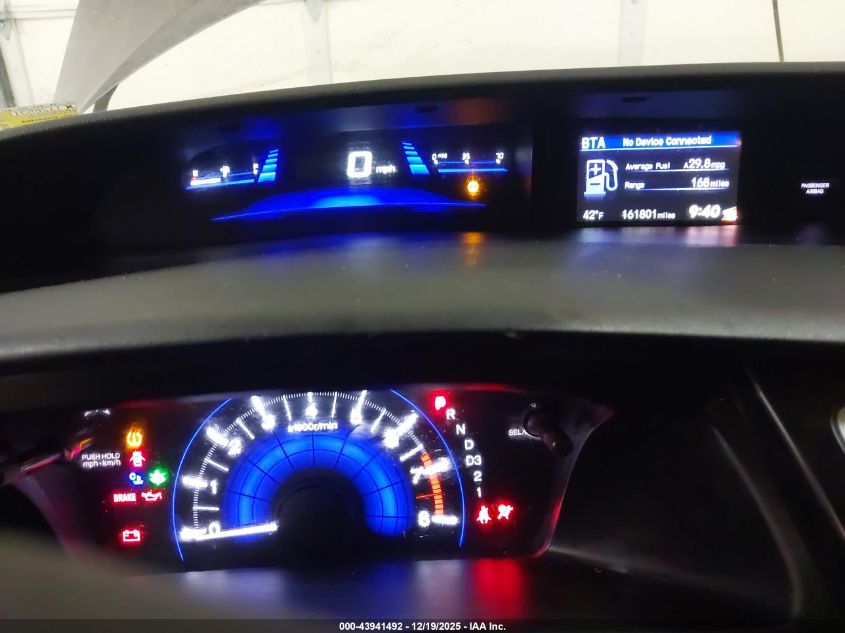 2013 Honda Civic Lx VIN: 19XFB2F59DE024328 Lot: 43941492