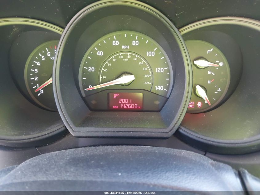 2014 Kia Rio Lx VIN: KNADM4A37E6411791 Lot: 43941495