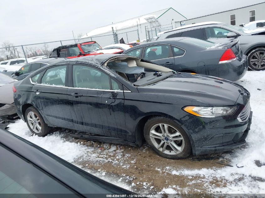 2018 Ford Fusion Se VIN: 3FA6P0HD9JR146966 Lot: 43941497