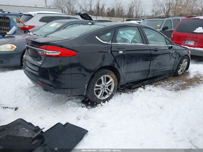 2018 Ford Fusion Se VIN: 3FA6P0HD9JR146966 Lot: 43941497