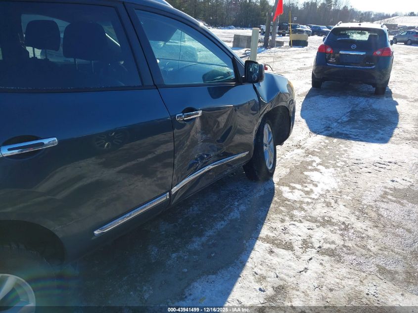 2015 Nissan Rogue Select S VIN: JN8AS5MV6FW256655 Lot: 43941499