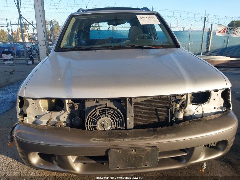 2000 Honda Passport Ex/Lx VIN: 4S6CK58W6Y4401055 Lot: 43941506