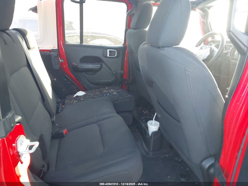 2018 Jeep Wrangler Unlimited Sport 4X4 VIN: 1C4HJXDG5JW166206 Lot: 43941510