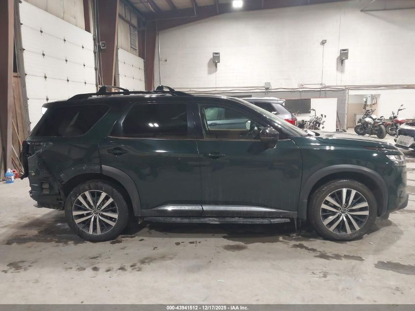 2022 Nissan Pathfinder Platinum 4Wd VIN: 5N1DR3DKXNC259696 Lot: 43941512