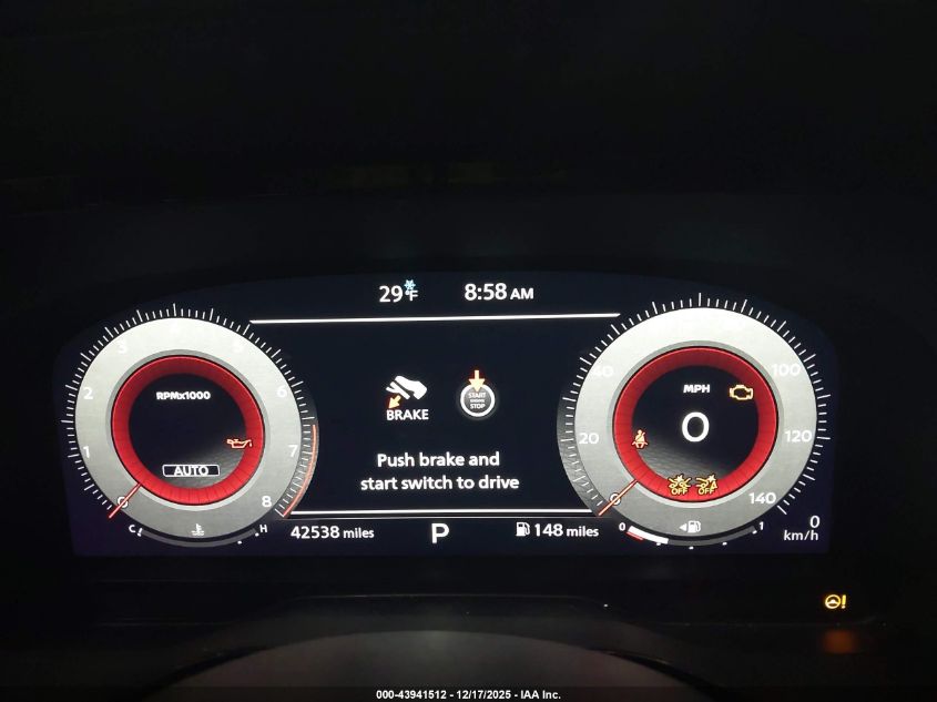 2022 Nissan Pathfinder Platinum 4Wd VIN: 5N1DR3DKXNC259696 Lot: 43941512