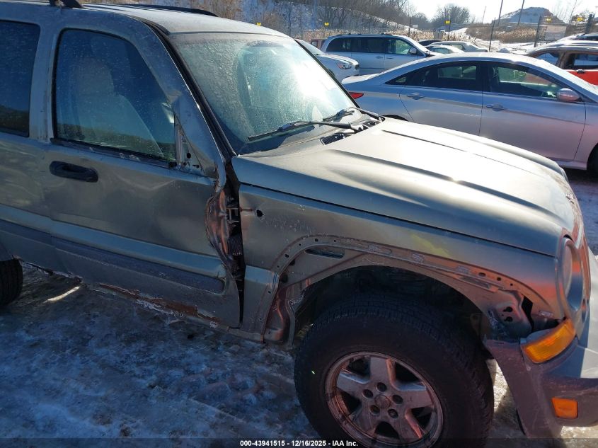2006 Jeep Liberty Sport VIN: 1J4GL48K36W130311 Lot: 43941515
