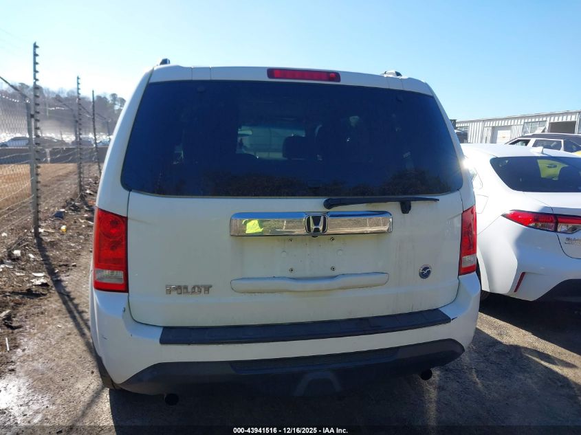 2014 Honda Pilot Lx VIN: 5FNYF3H27EB016553 Lot: 43941516