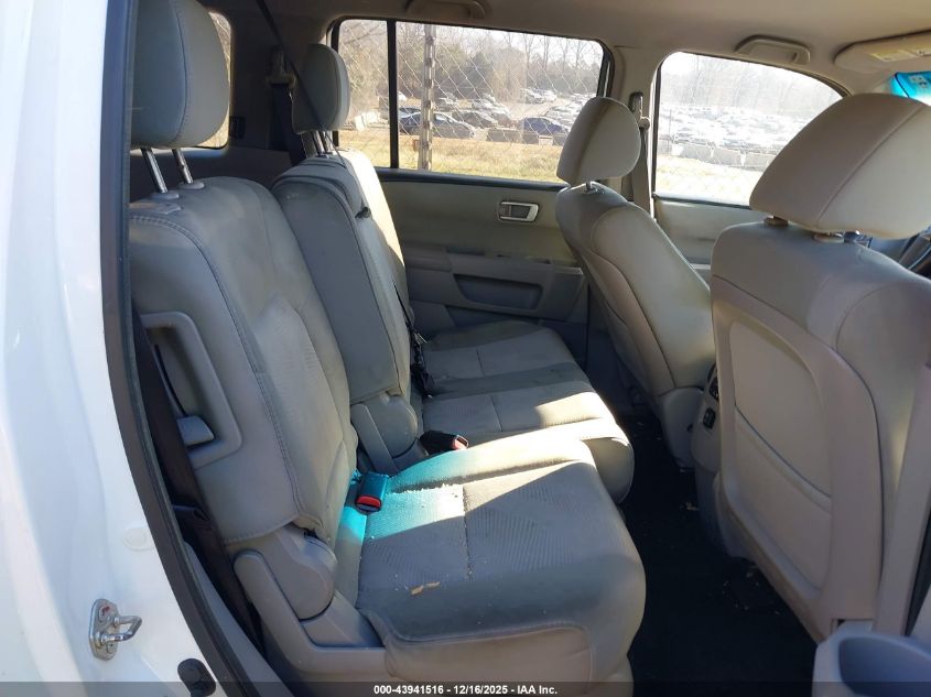 2014 Honda Pilot Lx VIN: 5FNYF3H27EB016553 Lot: 43941516