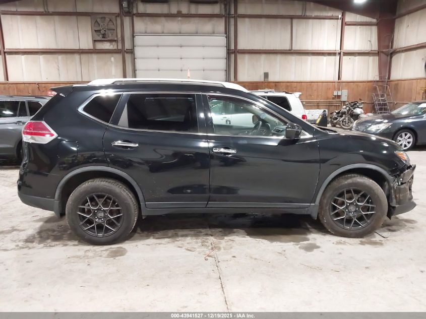 2016 Nissan Rogue Sv VIN: JN8AT2MT9GW012820 Lot: 43941527