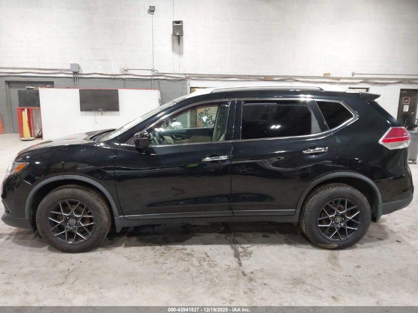 2016 Nissan Rogue Sv VIN: JN8AT2MT9GW012820 Lot: 43941527