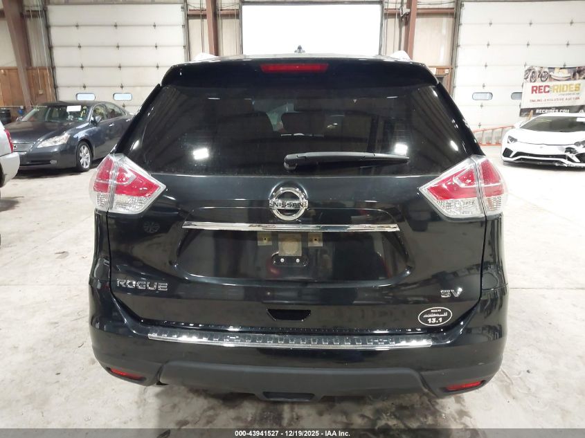 2016 Nissan Rogue Sv VIN: JN8AT2MT9GW012820 Lot: 43941527