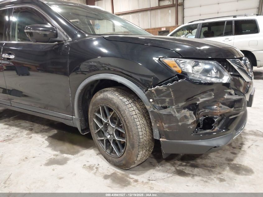 2016 Nissan Rogue Sv VIN: JN8AT2MT9GW012820 Lot: 43941527