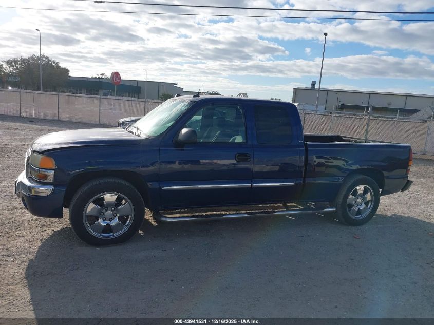 2004 GMC Sierra 1500 Sle VIN: 2GTEC19T541355076 Lot: 43941531