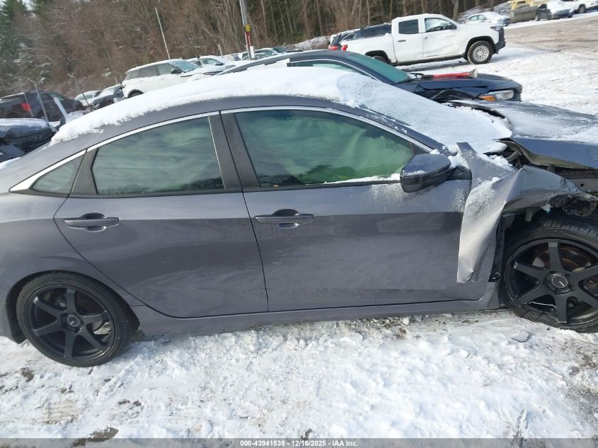 2017 Honda Civic Lx VIN: 19XFC2F55HE082536 Lot: 43941535