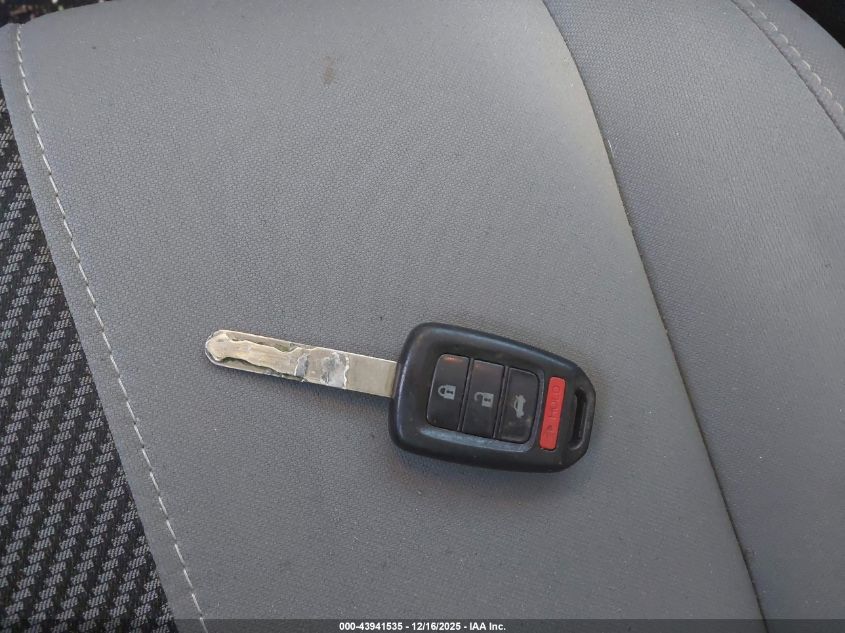 2017 Honda Civic Lx VIN: 19XFC2F55HE082536 Lot: 43941535