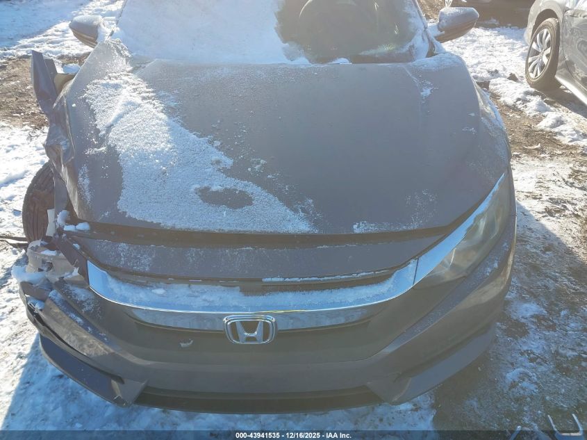 2017 Honda Civic Lx VIN: 19XFC2F55HE082536 Lot: 43941535