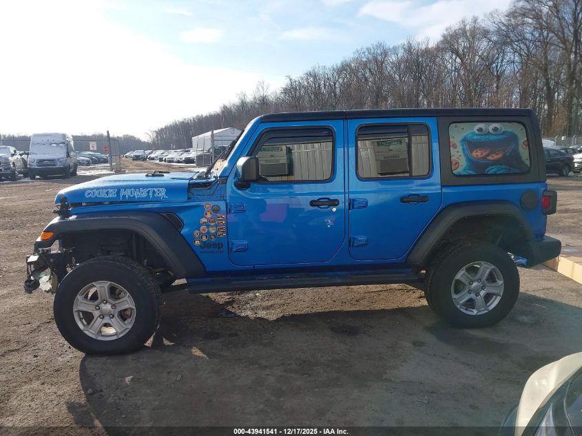 2022 Jeep Wrangler Unlimited Sport S 4X4 VIN: 1C4HJXDG1NW236337 Lot: 43941541