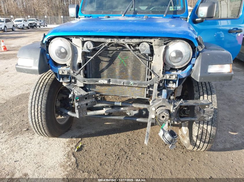 2022 Jeep Wrangler Unlimited Sport S 4X4 VIN: 1C4HJXDG1NW236337 Lot: 43941541