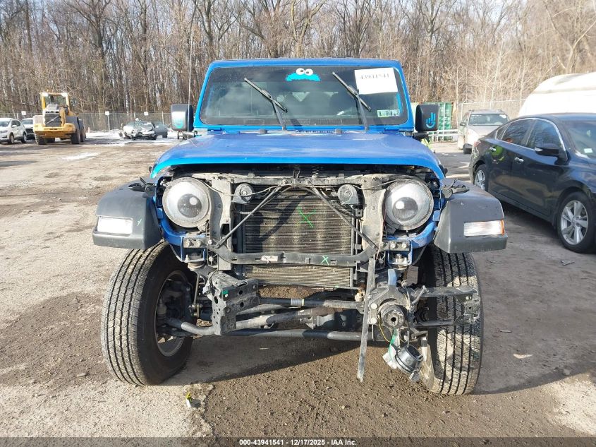 2022 Jeep Wrangler Unlimited Sport S 4X4 VIN: 1C4HJXDG1NW236337 Lot: 43941541