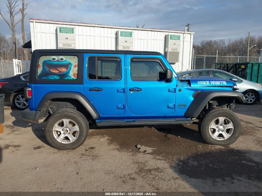 2022 Jeep Wrangler Unlimited Sport S 4X4 VIN: 1C4HJXDG1NW236337 Lot: 43941541