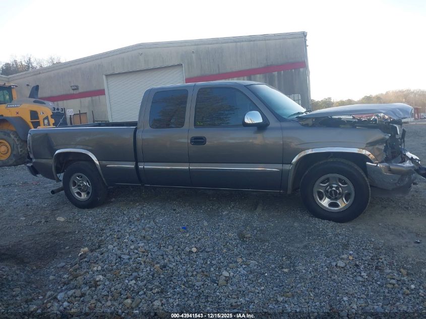 1999 GMC Sierra 1500 Sle VIN: 2GTEC19T2X1528878 Lot: 43941543